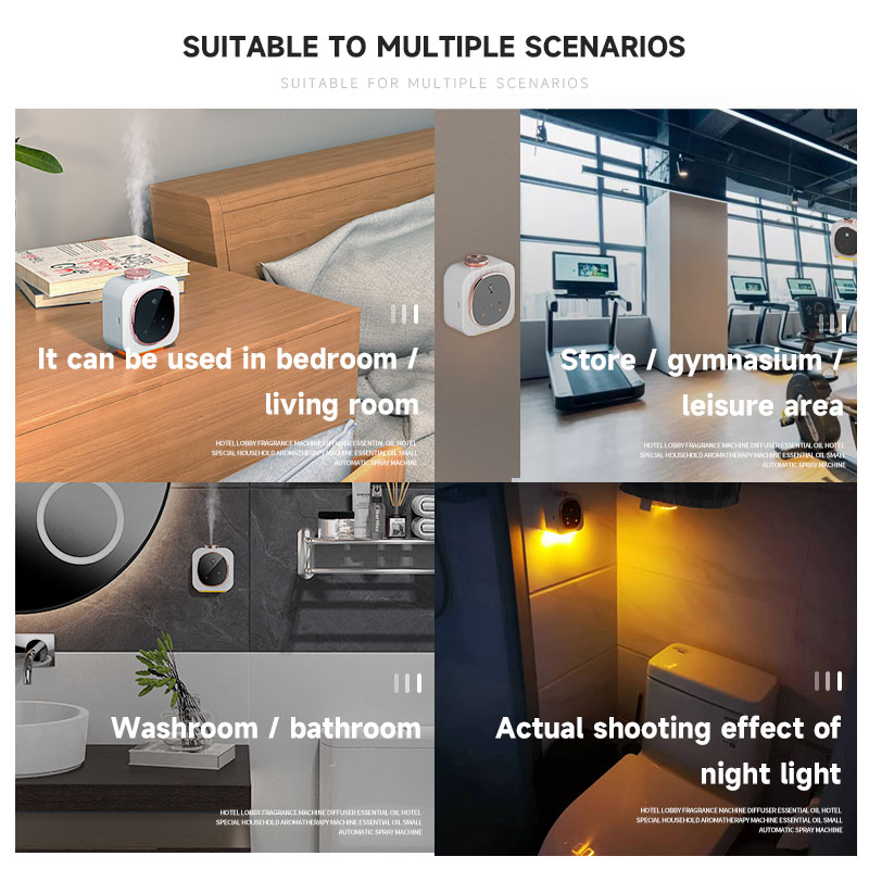 Intelligent Night Lamp Essential Oil Diffuser